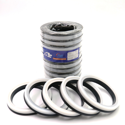 Guarnizione idraulica del regolatore della pista di OHM della guarnizione del pistone di colore bianco nero
