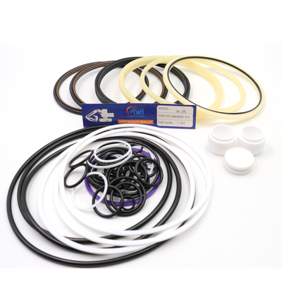 Materiale idraulico del corredo PTFE della guarnizione dell'interruttore della roccia di HB20G con il tubo flessibile bianco
