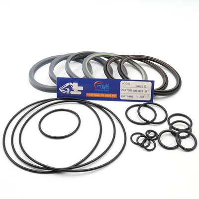 Materiale di Seal Kit PTFE dell'escavatore dell'interruttore della roccia di Daemo per DMB 140