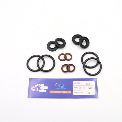 Escavatore pilota idraulico Seal Kit Rubber Material di Valve S6K