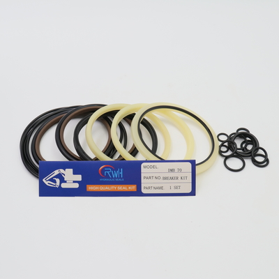 Corredo idraulico materiale dell'interruttore della roccia di Kit For Damo DMB 70 della guarnizione del martello di PTFE