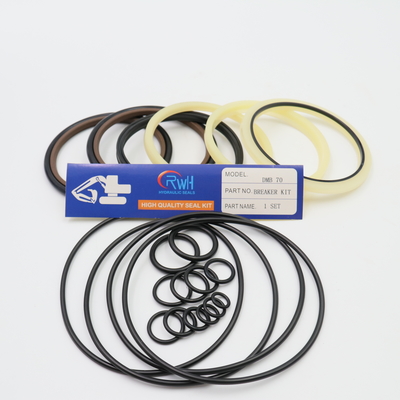 Corredo idraulico materiale dell'interruttore della roccia di Kit For Damo DMB 70 della guarnizione del martello di PTFE