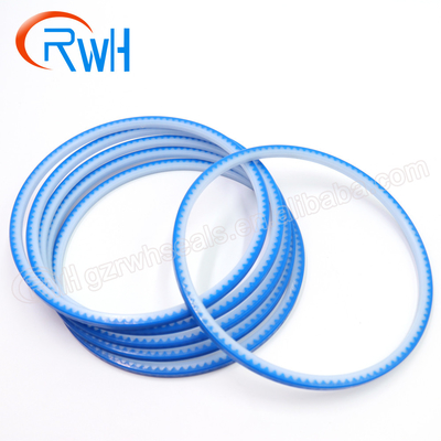 Escavatore idraulico del cingolo di Rod Seal Blue White For del pistone dell'unità di elaborazione