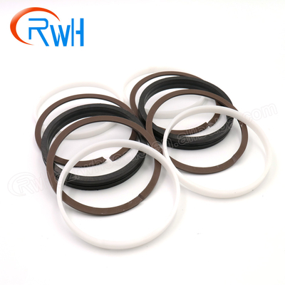 NCF idraulico della guarnizione PTFE NBR del pistone di RWH per l'escavatore del cingolo