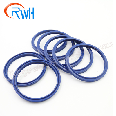 Escavatore PU Hydraulic Dust Seal, guarnizione blu del tergicristallo del DHS di colore