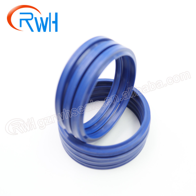 Escavatore PU Hydraulic Dust Seal, guarnizione blu del tergicristallo del DHS di colore