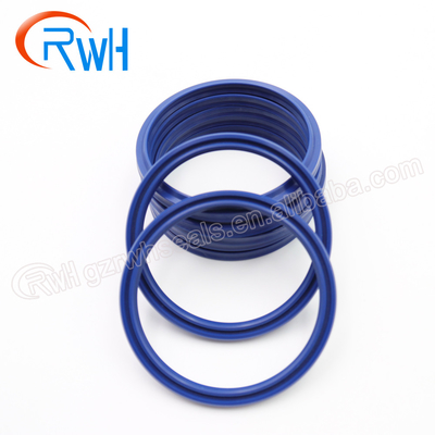 Escavatore PU Hydraulic Dust Seal, guarnizione blu del tergicristallo del DHS di colore