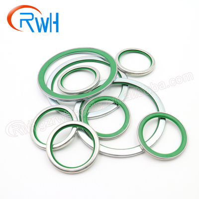Secchio Pin Hydraulic Dust Seal VAY Ring Pu Material rivestito metallo