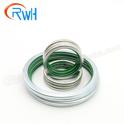 Secchio Pin Hydraulic Dust Seal VAY Ring Pu Material rivestito metallo