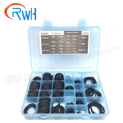 guarnizione di gomma idraulica O Ring Kit Box For Daewoo/Doosan di 376pcs NBR90