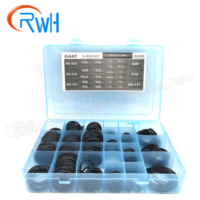 guarnizione di gomma idraulica O Ring Kit Box For Daewoo/Doosan di 376pcs NBR90