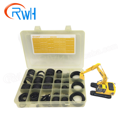 Tipo gigante nitrile O Ring Box Set High Temperature per CAT Excavator