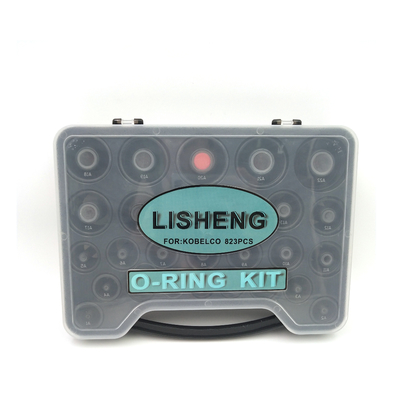 Fabbrica del nitrile NBR90 O Ring Gasket Kit Fit Kobelco 823pcs