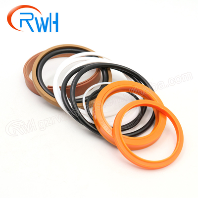550/42847 di corredo della guarnizione del JCB, tessuto fenolico Ram Repair Kits idraulico di PTFE