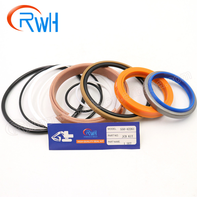 Guarnizione Kit Hydraulic Ram Seal Replacement del JCB di NBR per il JCB 3DX 550/42261