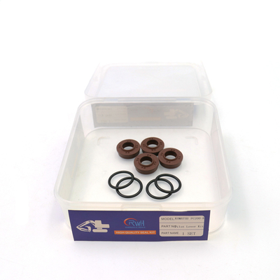 Pilota materiale di gomma meccanico Valve Kit della guarnizione di KOMATSU PC200-8