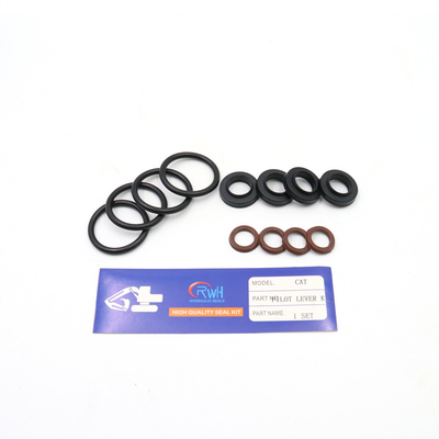 Pilota idraulico Lever Valve Seal Kit Rubber For CAT Excavator