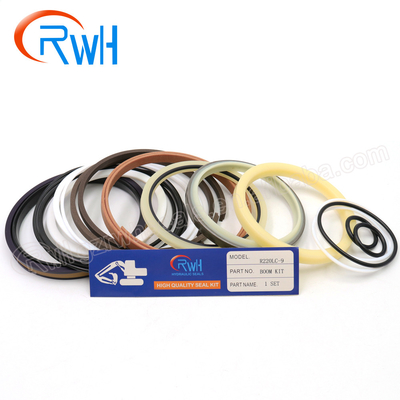 Escavatore Seal Kit, corredo di R220LC-9 Hyundai dell'asta del cilindro di PTFE