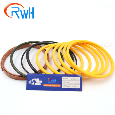 Escavatore di gomma Center Joint Seal Kit For Hyundai R220lc-9 dell'unità di elaborazione
