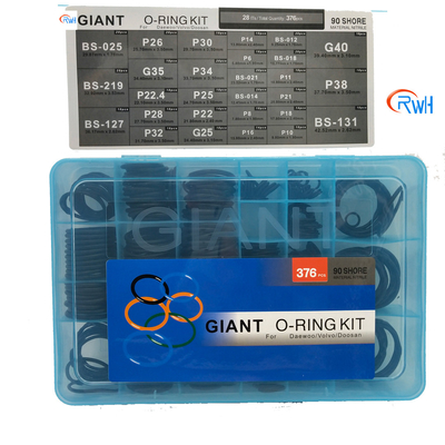 Ghiandola gigante NBR O Ring Box Black For Excavator Daewoo Doosan