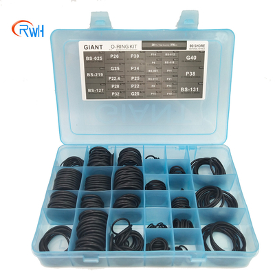 Ghiandola gigante NBR O Ring Box Black For Excavator Daewoo Doosan