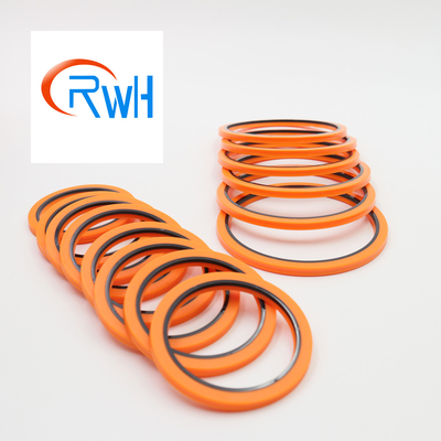 Colore dell'OEM HBY Rod Buffer Seal Hydraulic Orange per l'escavatore